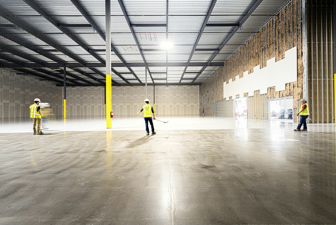 renovated warehouse interior