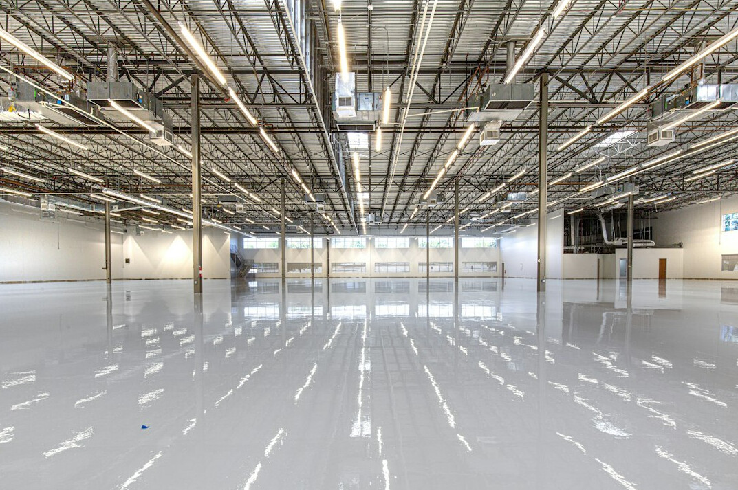 renovated warehouse space