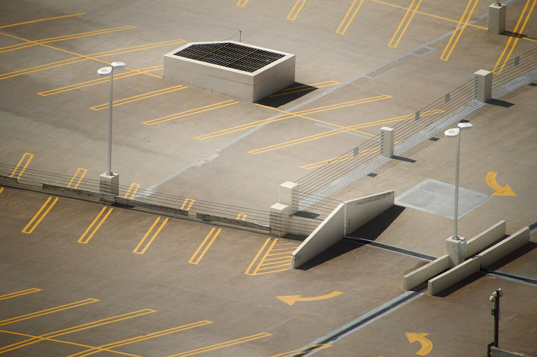 empty urban lot